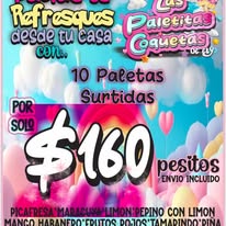10 paletas surtidas